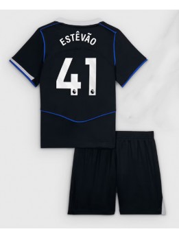 Billige Chelsea Estevao Willian #41 Tredjedraktsett Barn 2025-26 Kortermet (+ Korte bukser)